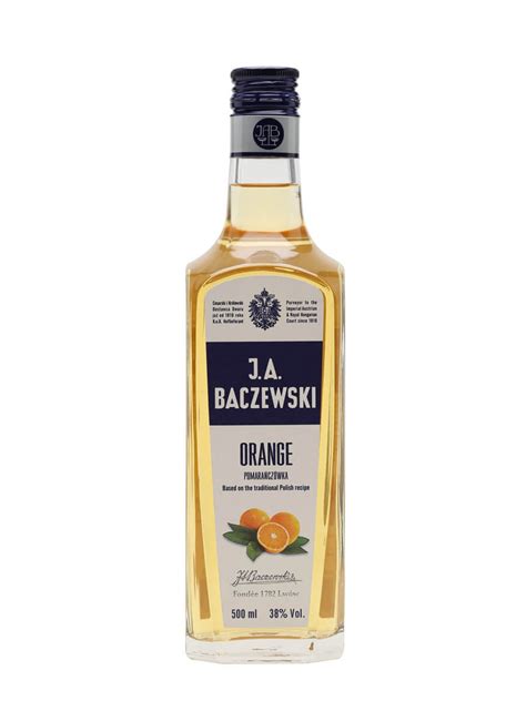 Baczewski Orange Vodka : Buy from World's Best Drinks Shop