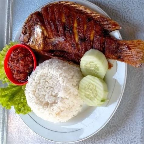 Nasi Ikan Nila Bakar Gojet