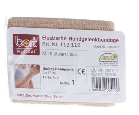 BORT Handgelenkbandage Velcro 8cm Gr3 22cm Beige 1 Stk Online Bestellen