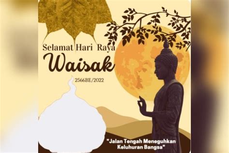 Link Twibbon Gratis Hari Raya Waisak Dan Cara Menggunakannya