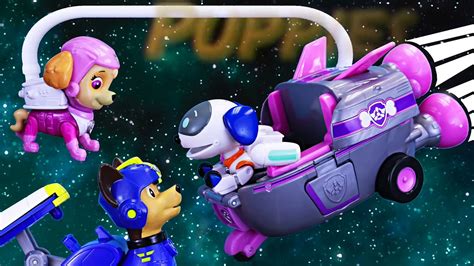 Paw Patrol Robo Dog Goes To Space And Rescued By Air Patrol Air Pups