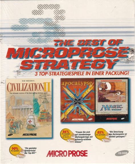 The Best of Microprose Strategy (1998) - MobyGames