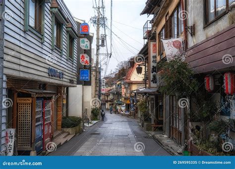 Shibu Onsen Town Morning editorial image. Image of detail - 269595335