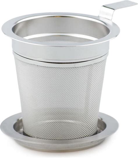 CHA CULT Theefilter voor Theepot RVS maat L Ø 7 cm bol