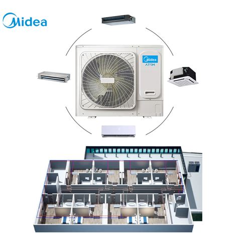 Midea Brand HVAC System Vrv Vrf DC Inverter Multi Split Air