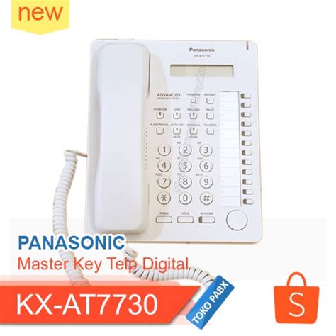 Jual Kx At Master Key Digital Telephone Panasonic Shopee Indonesia