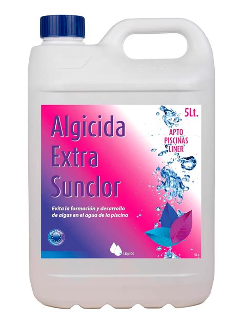 Algicida Extra Sunclor Litros Antialgas Piscina King Kong Chemical