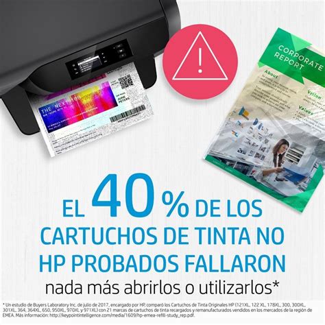 Hp Cartucho Tinta Original Negro Pccomponentes