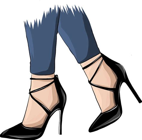 High Heel Vector Art