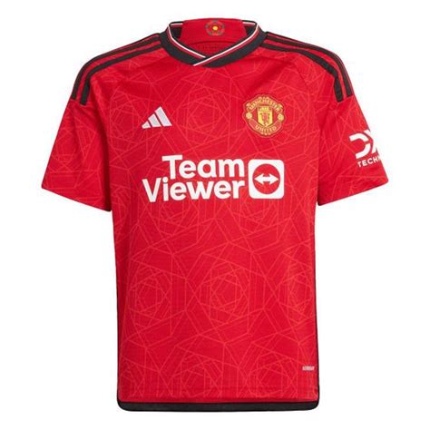 Camisa Manchester United Juvenil Home S N Torcedor Adidas