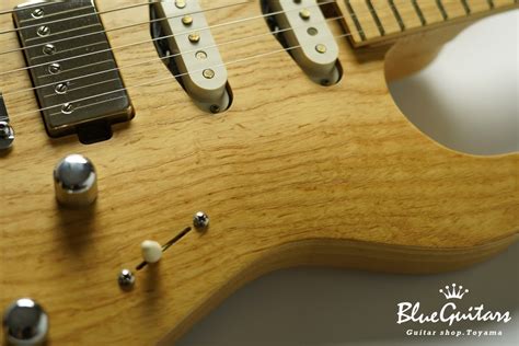 SAITO GUITARS S 622 SSH Ash M Naked Blue Guitars Online Store