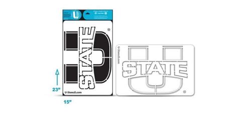 Utah State Stencil Multi Purpose Utsoos 501 U Stencil A Stencil