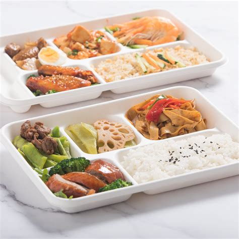 Biodegradable Bagasse Food Trays To Go Luzhou Pack