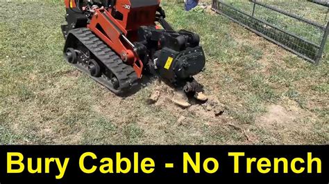 Ditch Witch Vibratory Plow No Mess Trenching Youtube