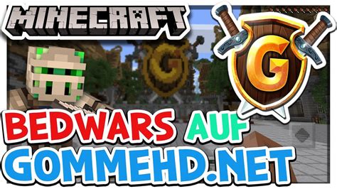 Bedwars Auf Dem Gommehd Net Pocket Edition Server Minecraft Pe