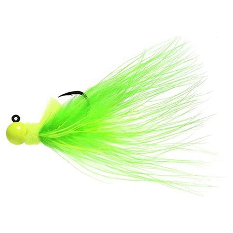 Aerojig Marabou Jig Steelheadsalmon Jig Green 18oz Green 1