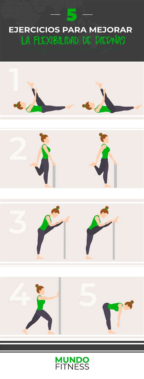 5 Ejercicios De Flexibilidad De Piernas Gana Más Flexibilidad