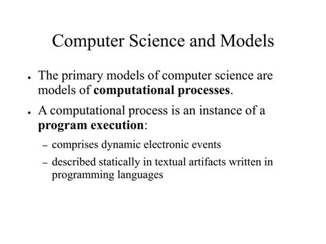 Ppt Abstraction In Computer Science Timothy Colburn Gary Shute