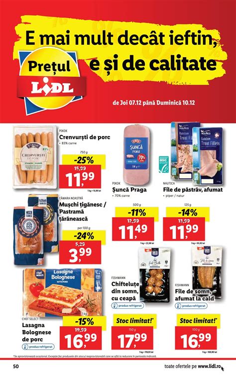 Catalog Lidl Decembrie Decembrie Oferte Revista Lidl