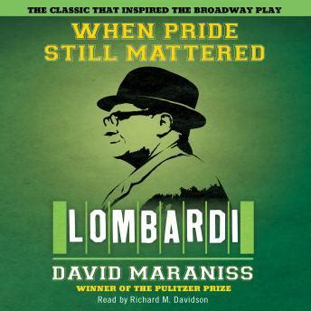 Listen Free to When Pride Still Mattered: A Life of Vince Lombardi by David Maraniss with a Free ...