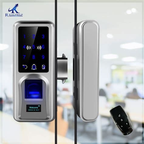 High Security Lock Sliding Glass Door Lock Keyless With Remote Control