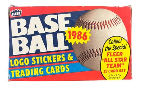 1986 Fleer Baseball Cards Value Trading Hot Deals Cardbase