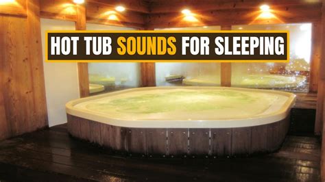 Water Bubbles Sound Hot Tub Sound Effect ASMR Ambience Sleep White