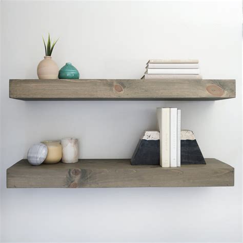 Millwood Pines Pippi Modern Floating Shelves Inches Thick Reviews