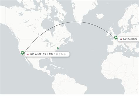 Direct Non Stop Flights From Paris To Los Angeles Schedules