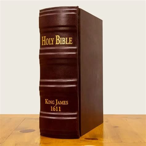 King James Bible Super Deluxe Leather Pulpit Folio Size Edition