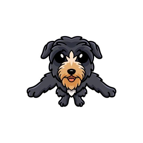 Cute Dibujos Animados De Perro Sabueso De Ciervo Vector Premium