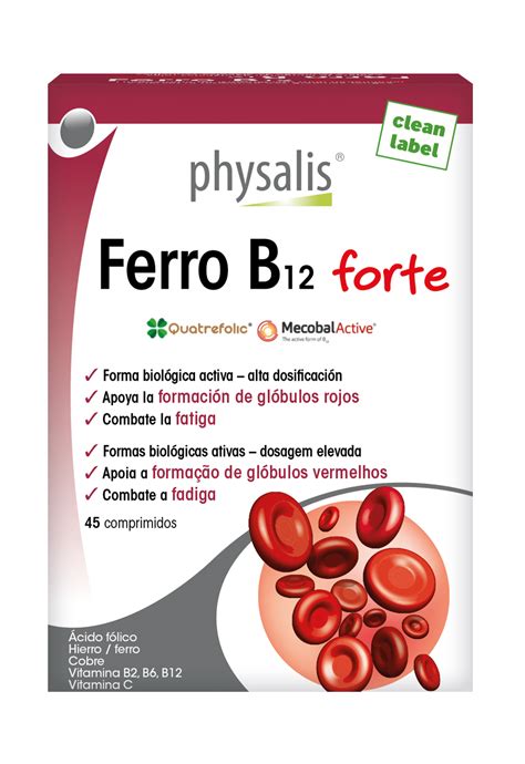 Ferro B Forte Keypharm Complementos Alimenticios Naturales