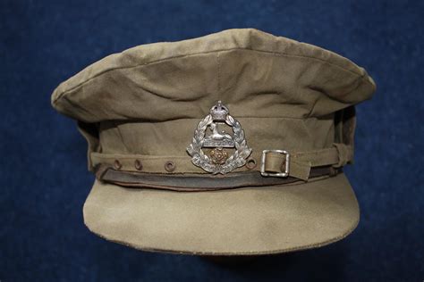 Ww Officer S Trench Cap East Lancashire Regiment