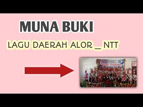 Lagu MUNA BUKI Dari Alor Pantar NTT Ujian Praktek SMP Negeri Bandar