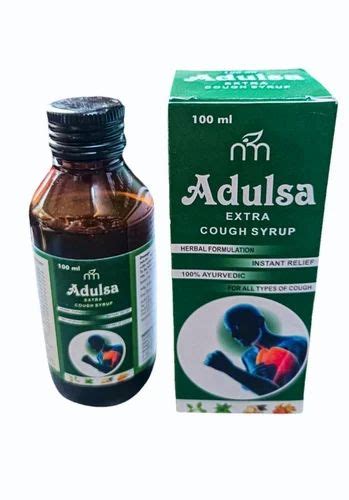 Adulsa Cough Syrup 100 Ml At Best Price In Pune ID 2851606645491