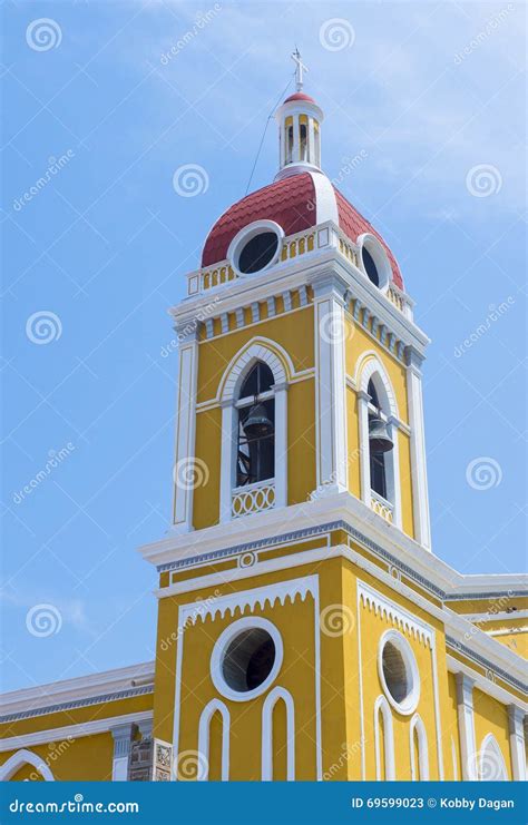 The Cathedral Of Granada In Nicaragua Editorial Stock Photo Image Of