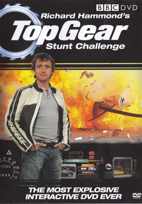 Richard Hammonds Top Gear Stunt Challenge 2008 Dvd Player Box Cover