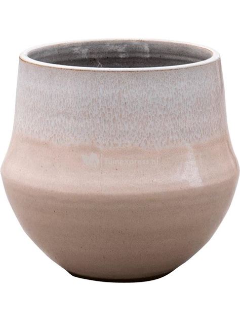 D M Deco Pot Fusion Nude Ronde Bloempot Voor Binnen 24x22 Cm Bruin Plantenwinkel Nl