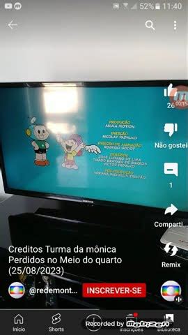 Cr Ditos Turma Da M Nica Em Perdidos No Meio Do Quarto