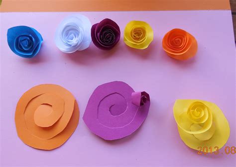 Activitee Fleurs En Papier