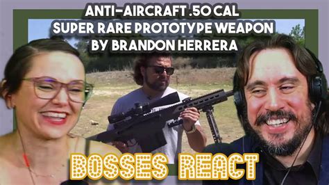 Anti Aircraft 50 Cal Super Rare Prototype Weapon By Brandon Herrera