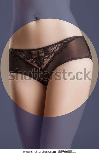 Beautiful Figure Girl Black Lingerie Slender Stock Photo 559668511 Shutterstock