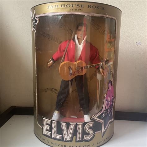 Barbie เอลวิส Elvis Presley Jailhouse Rock Doll Figure Hasbro 12 Shopee Thailand