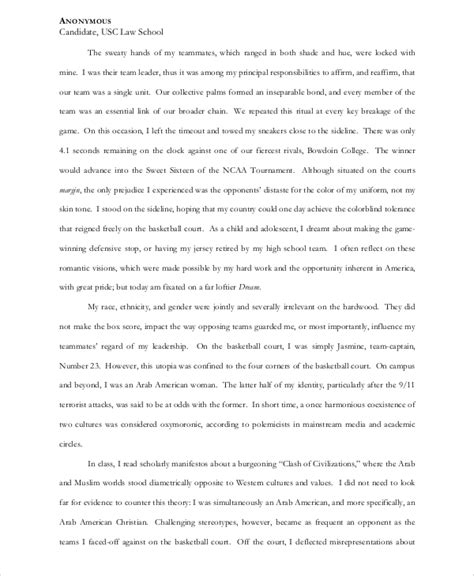 Free 9 Personal Statement Samples In Ms Word Pdf