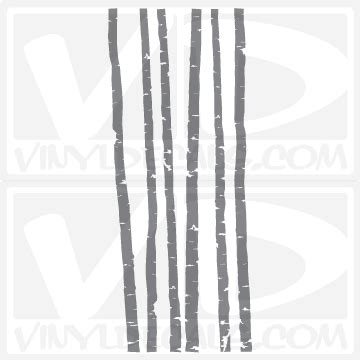 VinylDecals.com | Birch Tree Wall Art Decal