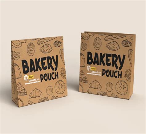 Eco Friendly Bakery Pouches Sustainable Packaging For Baked Goods