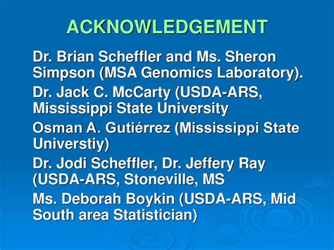 Association Between Ssr Markers And Ppt Download