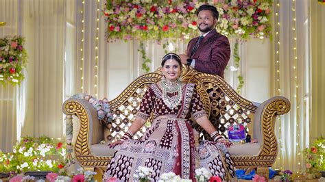 4k Naveen And Aparna Chidambaram Wedding Reception Teaser 2023