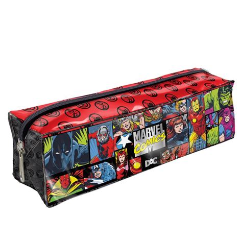 Estojo DAC Em PVC Cristal Marvel Comics 4391 DAC