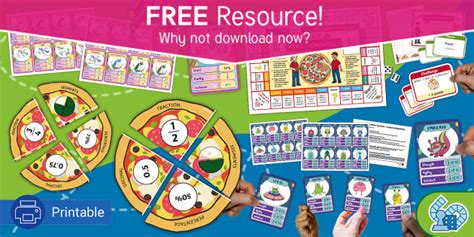 FREE! - * NEW * KS2 Fractions Games Pack (teacher made)